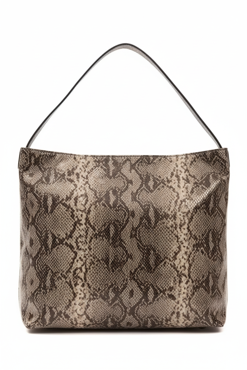 Torba z wzorem pytona - widok z tyłu